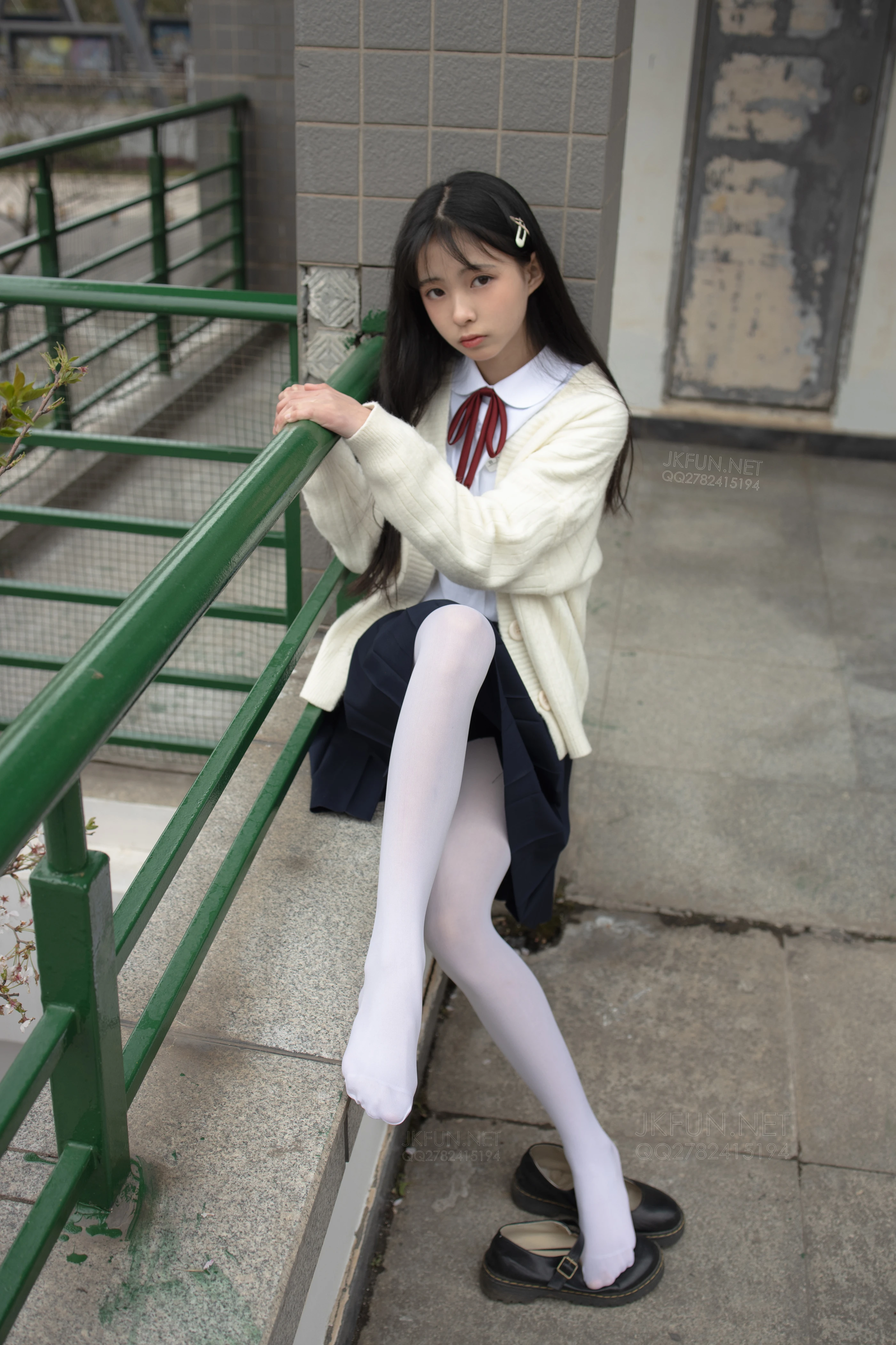 森萝财团 [JKFUN-001] 甜米 纯纯的白丝学妹 [127P 1V]插图7